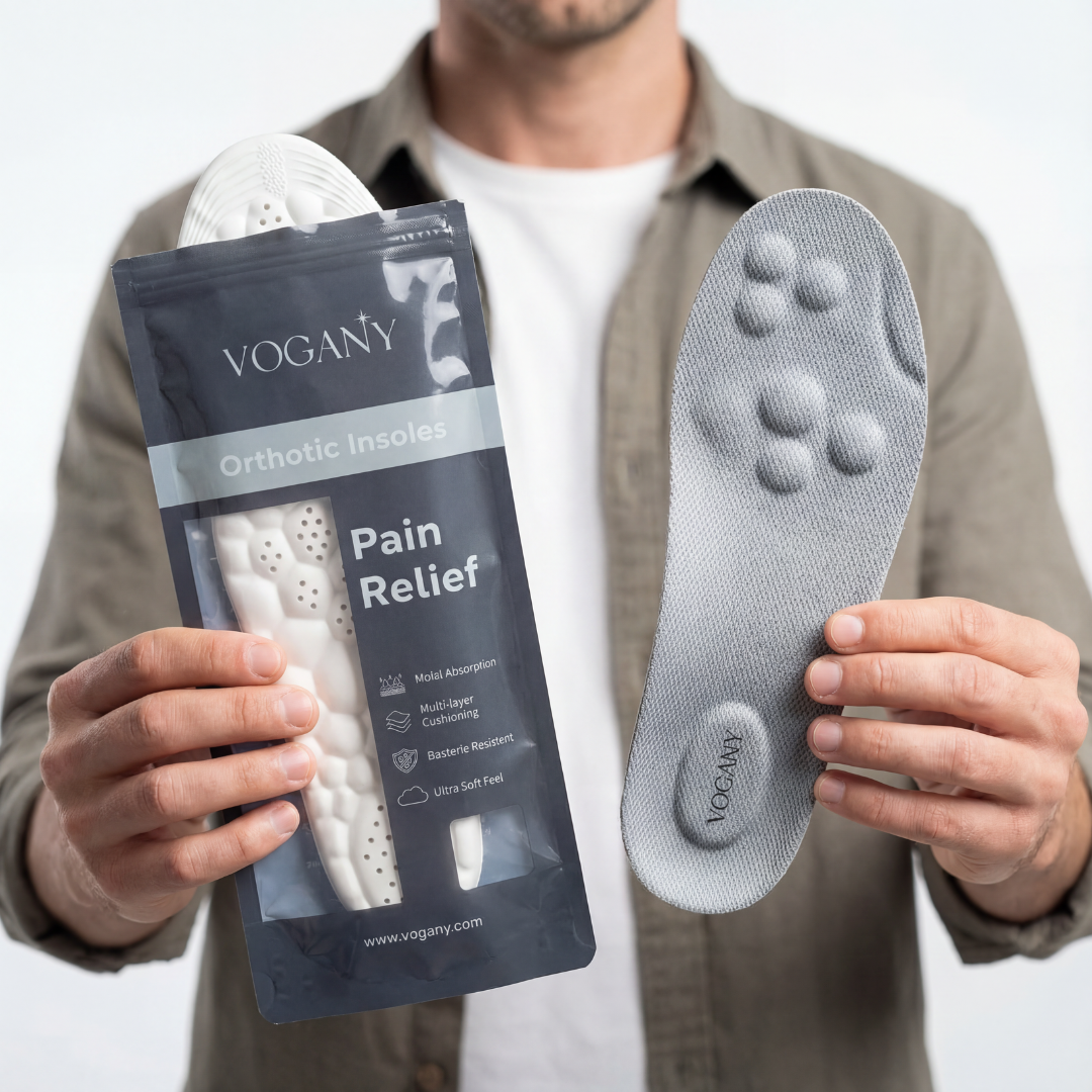 Plantillas 4D Masajistas – Alivio Activo y Caminar Sin Dolor 