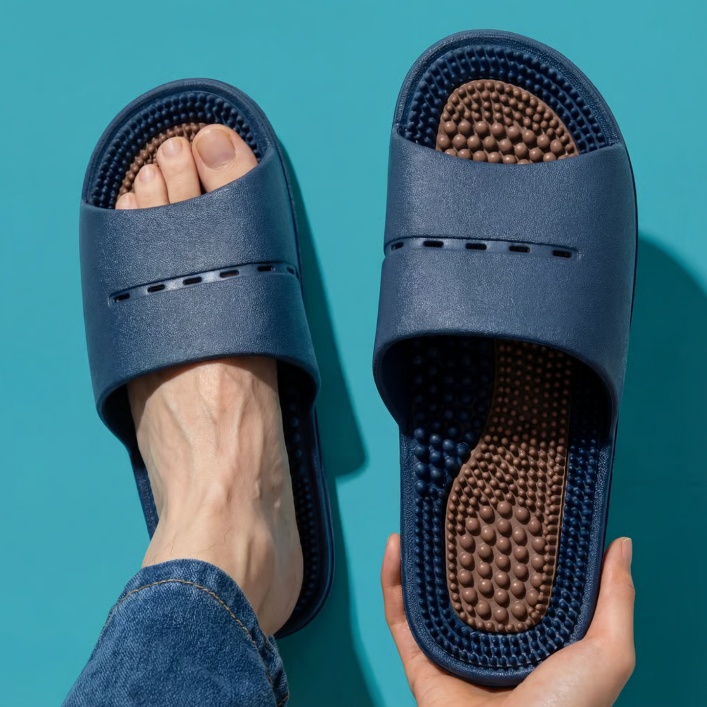 Massage Sandaler - Akupressurpunkter 