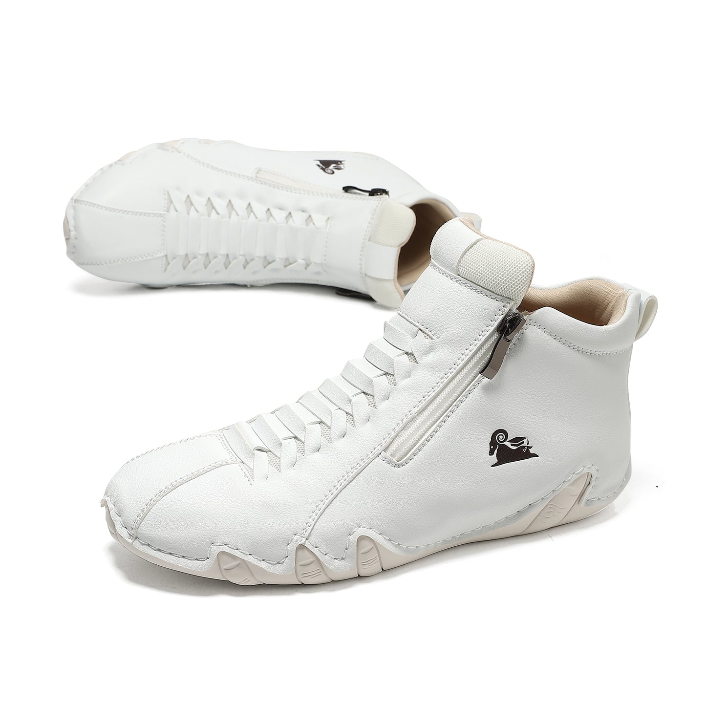 VogBeck 2.0 – Atmungsaktive Orthopädische Schuhe mit Doppelreißverschluss Komfort 