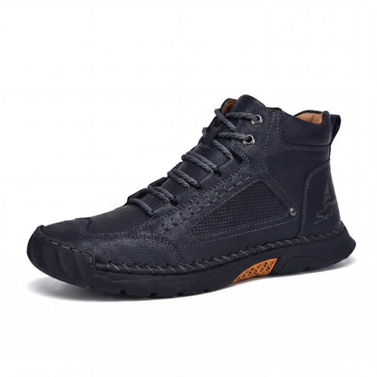 VogSalkin 2.0 - Botas Barefoot todoterreno con suela vulcanizada y cuero vegano impermeable 