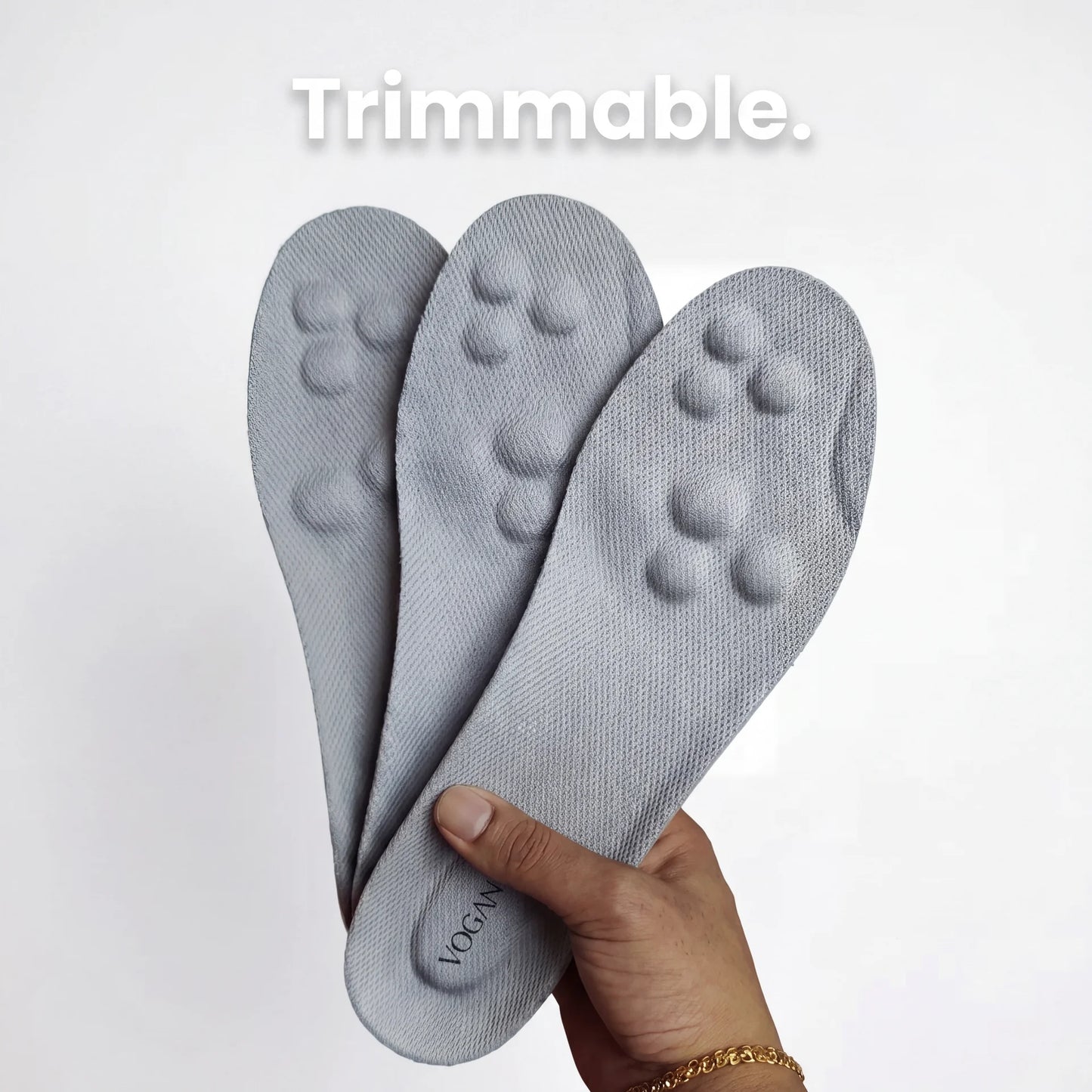 Plantillas de masaje 4D - Caminar con comodidad 